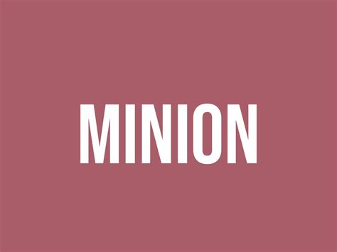 minions miu miu|what does Minions mean.